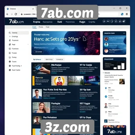 Interface amigável do 7ab.com melhora experiência do usuário